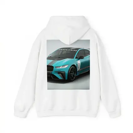 Jaguar I-Pace Electric Race Car Teal