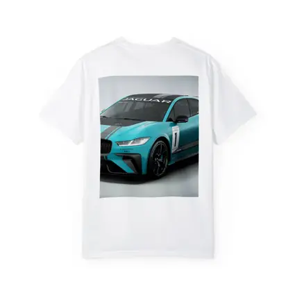Jaguar I-Pace Electric Race Car Teal