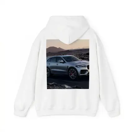 Jaguar F-Pace SVR Silver Desert Road