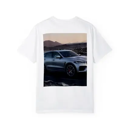 Jaguar F-Pace SVR Silver Desert Road