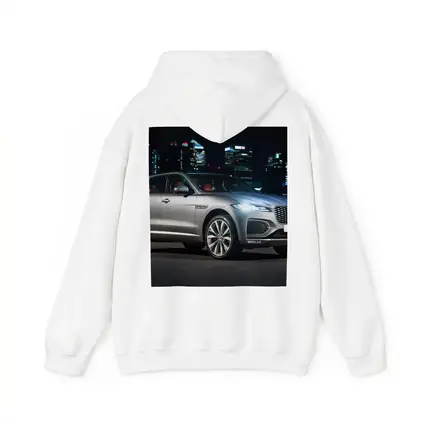 Jaguar F-Pace Silver SUV Night City