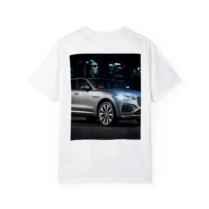 Jaguar F-Pace Silver SUV Night City