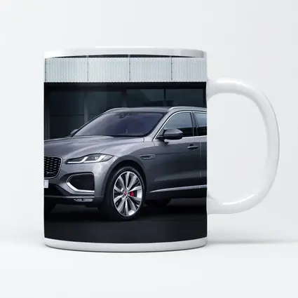 Jaguar F-Pace R-Dynamic Gray Urban Setting
