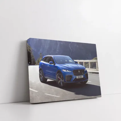 Jaguar F-Pace SVR Blue Mountain Road