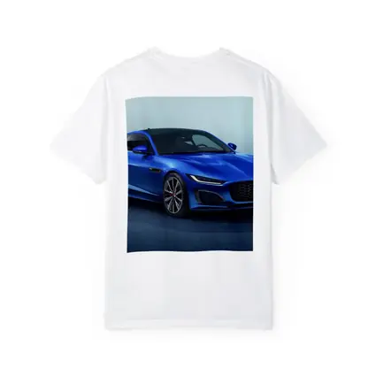 Jaguar F-Type Coupe Blue Studio Shot