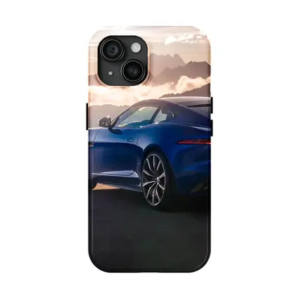Jaguar F-Type Coupe Blue Mountain Sunset
