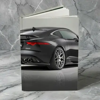 Jaguar F-Type Dark Gray Studio Shot