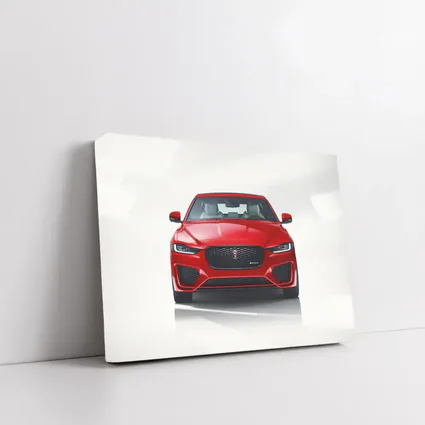 Jaguar XE R-Dynamic Red Front View