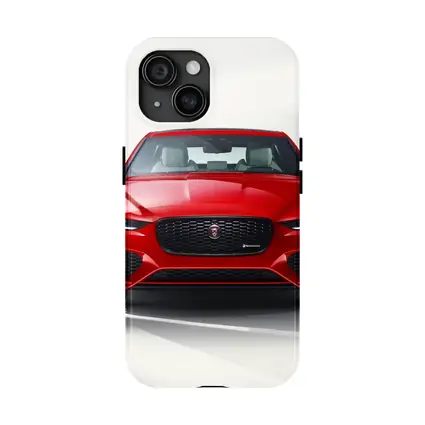 Jaguar XE R-Dynamic Red Front View