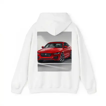 Jaguar XE R-Dynamic Red Sedan Studio