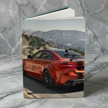 Jaguar XE SV Project Red Mountain Road