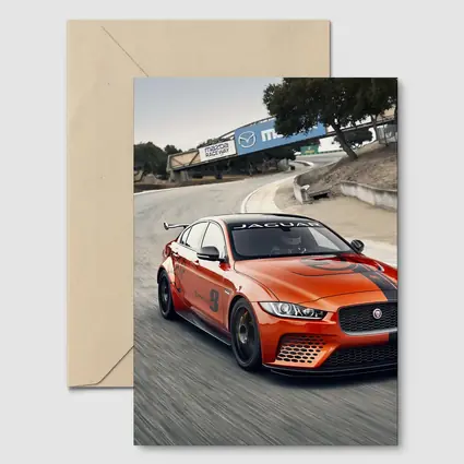 Jaguar XE SV Project Eight Race Track