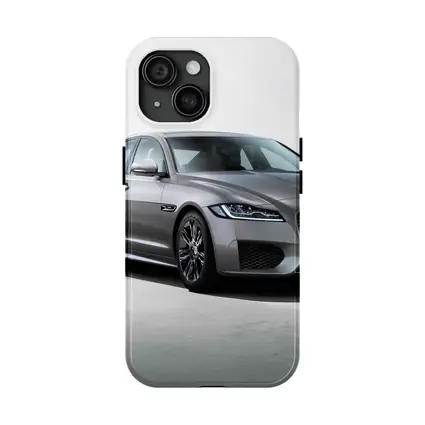 Jaguar XF Chequered Flag Gray Studio Shot