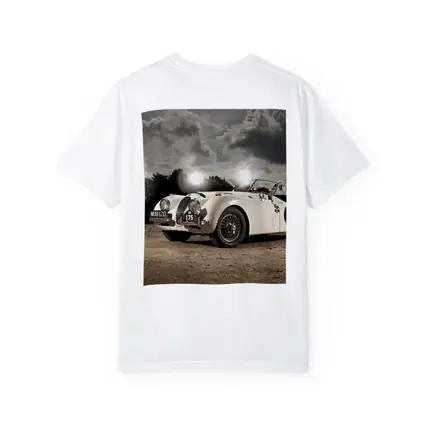 Jaguar XK120 Classic Roadster Dramatic Sky