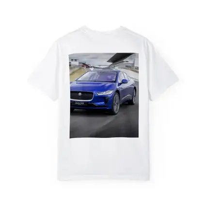 Jaguar I-Pace Blue Electric SUV Racing Track
