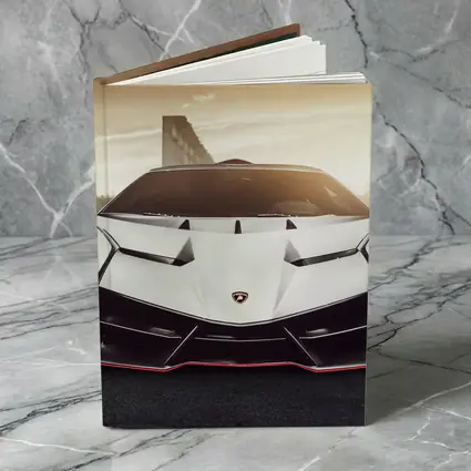 Lamborghini Veneno White Hypercar Golden Sky