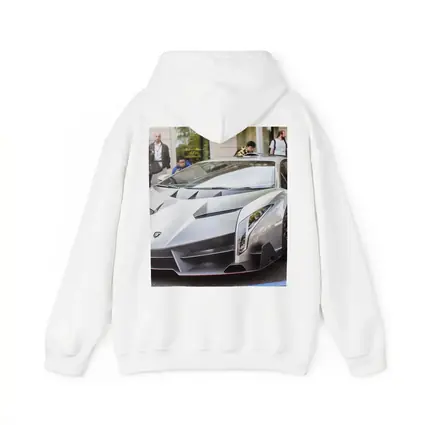 Lamborghini Veneno Silver Supercar Crowd Event