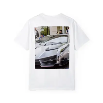 Lamborghini Veneno Silver Supercar Crowd Event