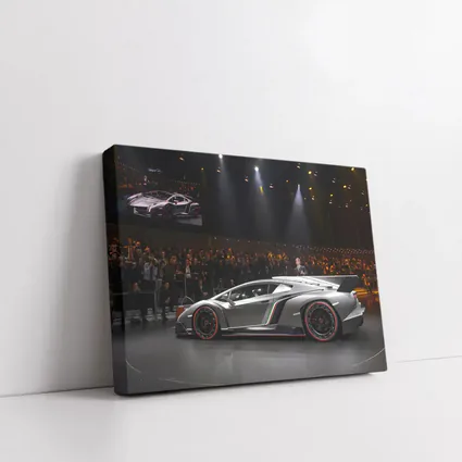 Lamborghini Veneno Reveal At Auto Show
