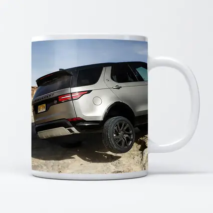 Land Rover Discovery SUV on Rocky Terrain