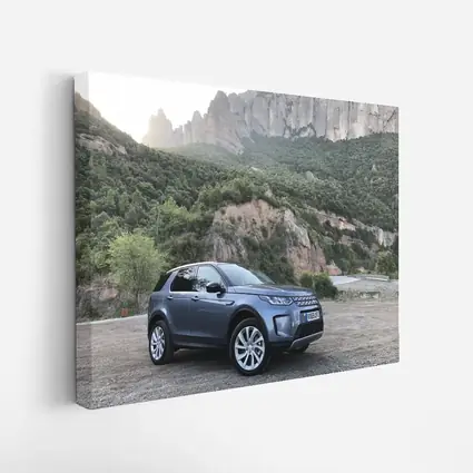 Land Rover Discovery Sport Rocky Mountain Backdrop