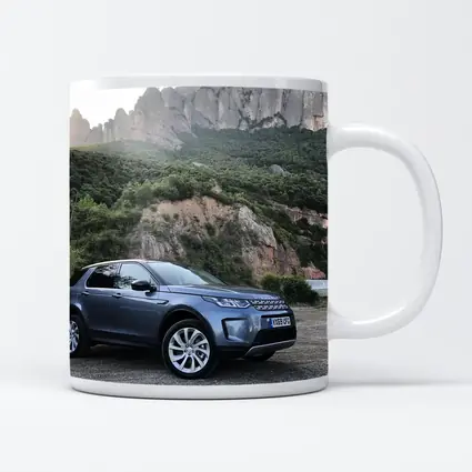 Land Rover Discovery Sport Rocky Mountain Backdrop