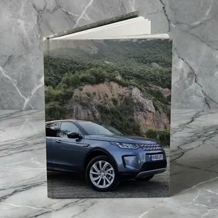 Land Rover Discovery Sport Rocky Mountain Backdrop