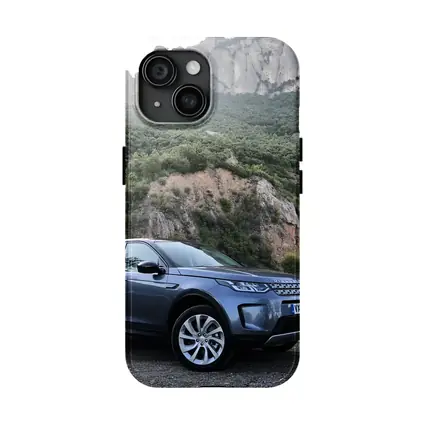 Land Rover Discovery Sport Rocky Mountain Backdrop