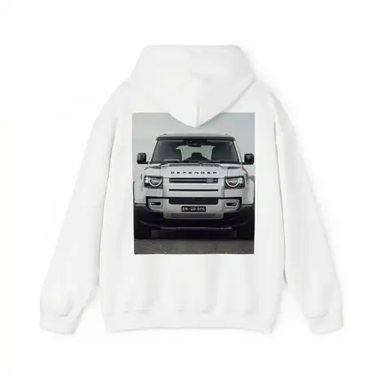 Land Rover Defender Front View Road Background