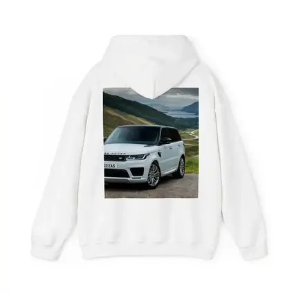 Range Rover Sport White Scottish Highland Landscape