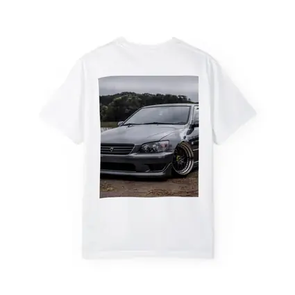 Toyota Altezza Slammed Stance Gray Cloudy Day
