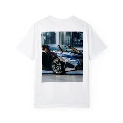 Lexus LC Black Sports Coupe Urban Setting