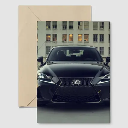 Lexus IS F Sport Black Rooftop Urban