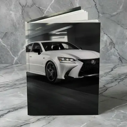 Lexus GS White Sedan Speeding Through Tunnel