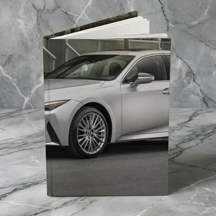 Lexus IS Silver Sedan Urban Street Setting