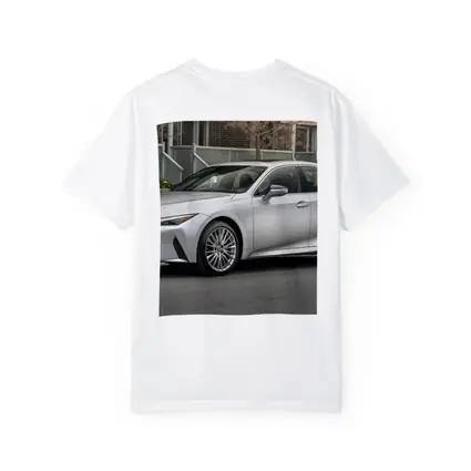 Lexus IS Silver Sedan Urban Street Setting