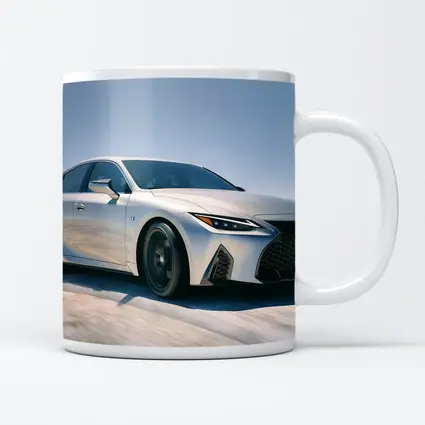Lexus IS F Sport Silver Desert Drive