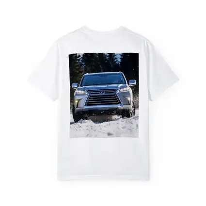 Lexus LX Driving Through Snow Winter Forest