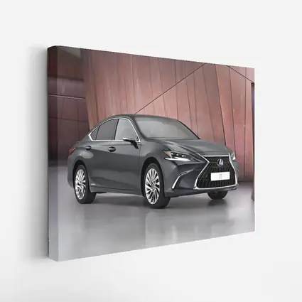 Lexus ES Sedan Dark Gray Studio Background