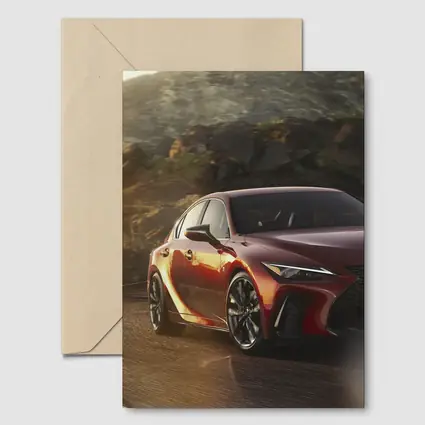 Lexus IS 350 F Sport Mountain Road