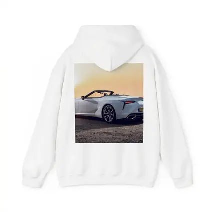 Lexus LC 500 Convertible Sunset Coastal View