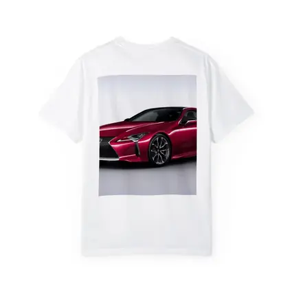 Lexus LC Red Sport Coupe Studio Shot