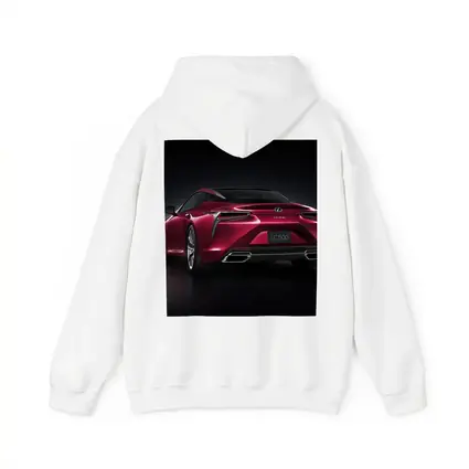 Lexus LC 500 Red Coupe Dark Background