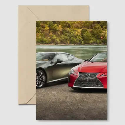 Lexus LC Coupe and Convertible Duo