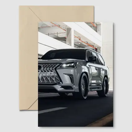 Lexus LX570 Luxury SUV Urban Setting