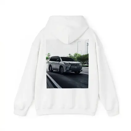 Lexus LX White Luxury SUV Urban Setting