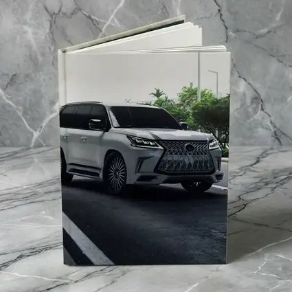 Lexus LX White Luxury SUV Urban Setting