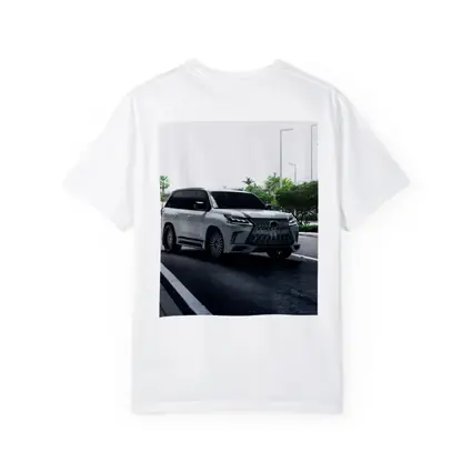 Lexus LX White Luxury SUV Urban Setting
