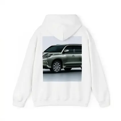 Lexus LX 570 SUV White Studio Background
