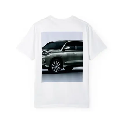 Lexus LX 570 SUV White Studio Background